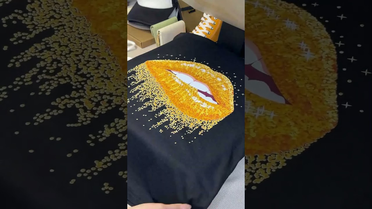 Print on Any Fabric with Ease! ✨ From hats and socks to t shirts and denim, this apparel printer