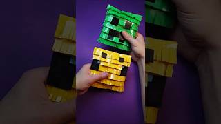 DIY Minecraft BEE Squishy! 🐝🍯 #shorts #minecraft