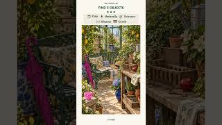 Find 5 Hidden Objects | ★★★ The Orangery #Shorts Update