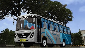 🔥EICHER SKYLINE BUS MOD RELEASED FOR BUSSID🤩