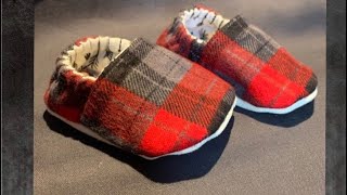 How to sew a cloth moccasin