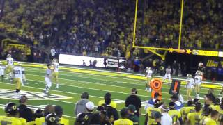 2010 Oregon Football vs. UCLA: David Paulsen One-handed catch