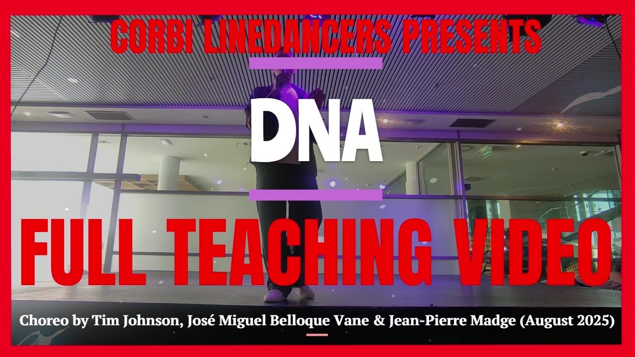 DNA LINE DANCE (Teaching Video)