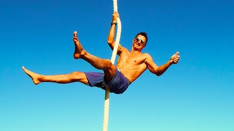 Rope Climb Tutorial by World Record Holder Marcus Bondi