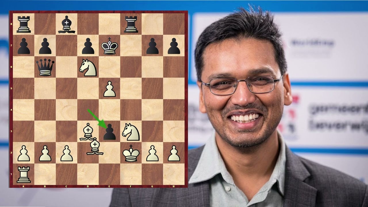 Самая шокирующая жертва ферзя на Кубке мира ФИДЕ! Харикришна против Нестерова