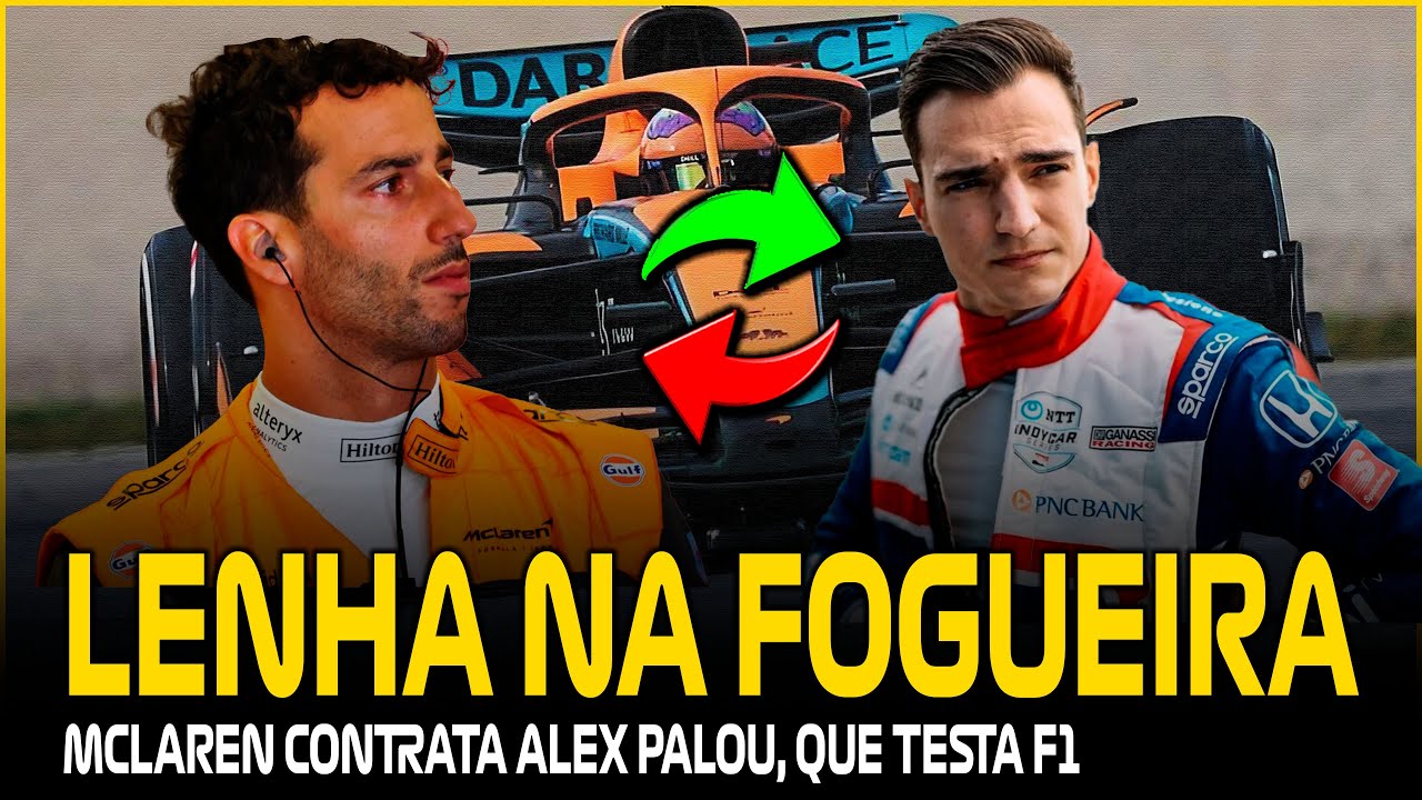 A TRETA DA SUBSTITUIÇÃO DE RICCIARDO POR ALEX PALOU NA MCLAREN YouTube