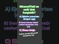 Herkes yanıldı bakalım sen bilebilecek misin😱💀 #questionsmincraft #minecraft