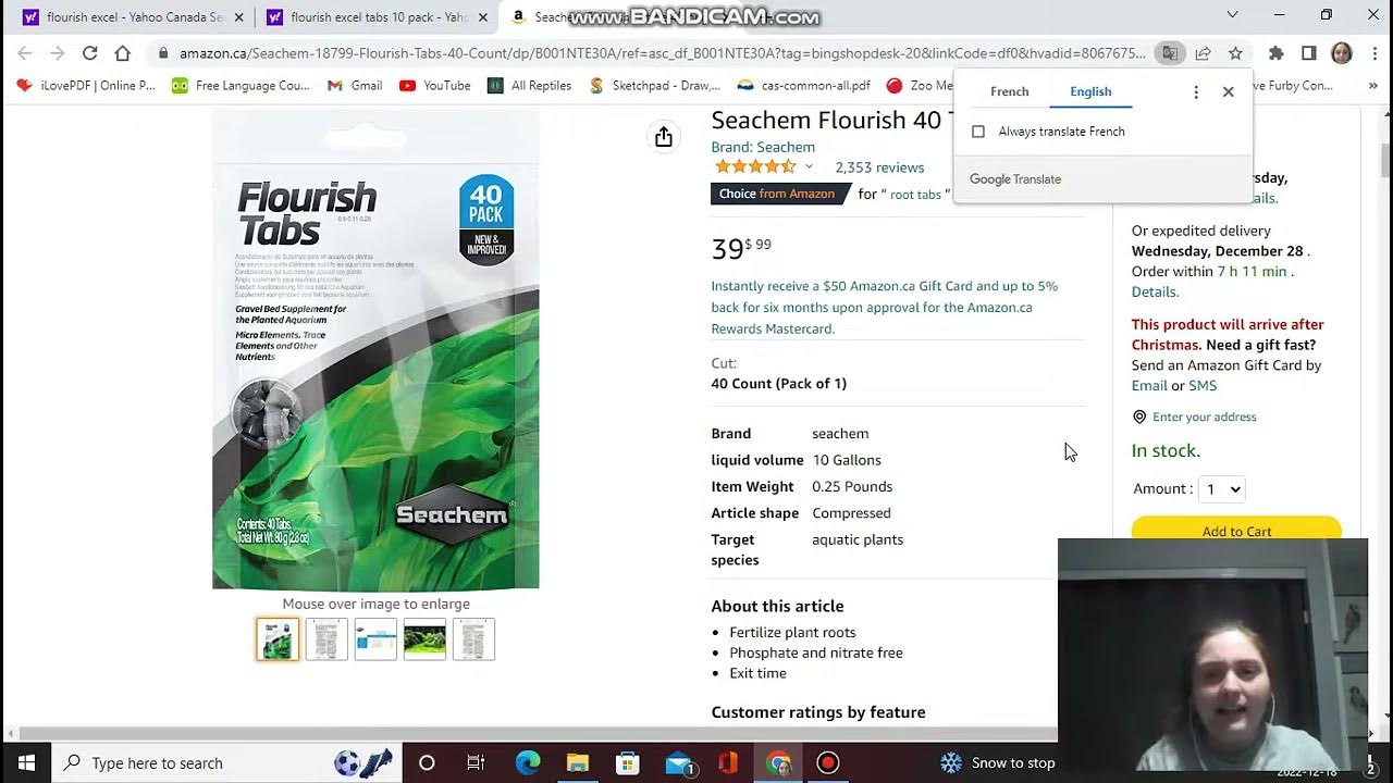 Seachem Flourish Tabs Review YouTube