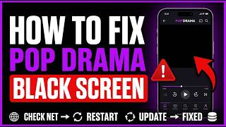 How to Fix Pop Drama Black Screen Error | Step-by-Step Guide 2026 screenshot 3
