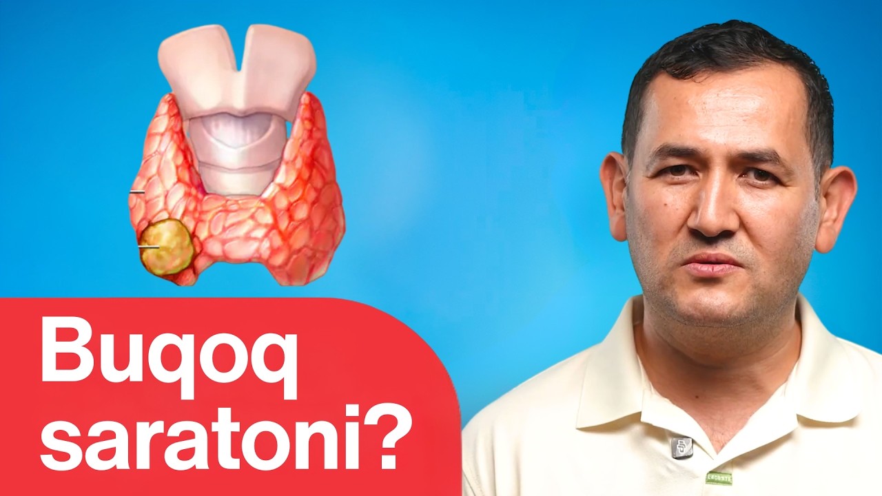 ҚАЛҚОНСИМОН БEЗ САРАТОНИ қандай касаллик, сабаблари, белгилари ва даволаш