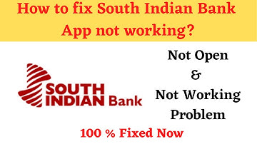 How to Fix South Indian Bank Not Working Problem Android - Not Open Problem Solved | AllTechapple