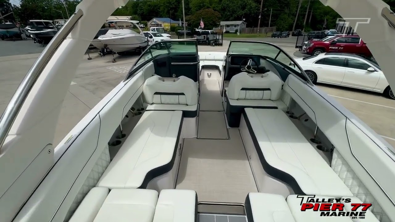 ジラページ 2022 Regal LS6 Surf Hardtop For Sale - Belle Isle Blue - YouTube