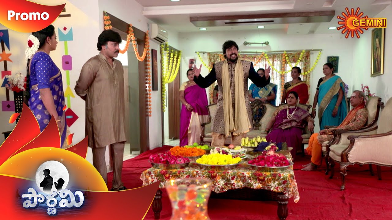 new telugu song Pournami - Promo | 26th September 19 | Gemini TV Serial | Telugu Serial