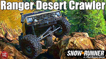 SnowRunner: The Ford Ranger DESERT CRAWLER