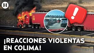 Violencia En Todo El Estado Reportan Quema De Negocios Y Vehículos En Colima Cierra El Aeropuerto