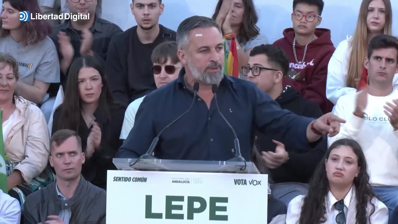 Abascal se dirige a Sánchez y Moreno: "No quieren que hablemos de los ...