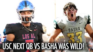 No. 1 Recruit Malachi Nelson WILD CLOSE Game! Los Alamitos vs BASHA Got HEATED!