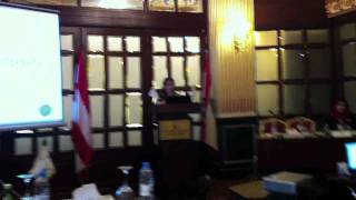 Dr Thalia Arawi welcoming speech.avi