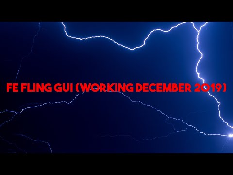 Fling Gui Roblox 2019 December Working Youtube - roblox fling script 2020