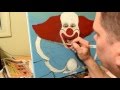 Bozo the Clown! (painted in oil paints)