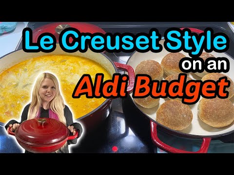 Crofton Cast Iron Dutch Oven (at Aldi Finds 2023)