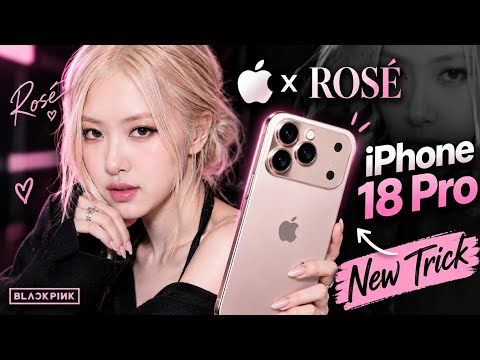 ROSÉ Made Apple History! New Trick Music Video Shot on iPhone 18 Pro - BLACKPINK
