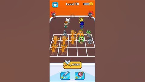 Brainzot Run Merge Battle Lvl. 10 #shorts #games