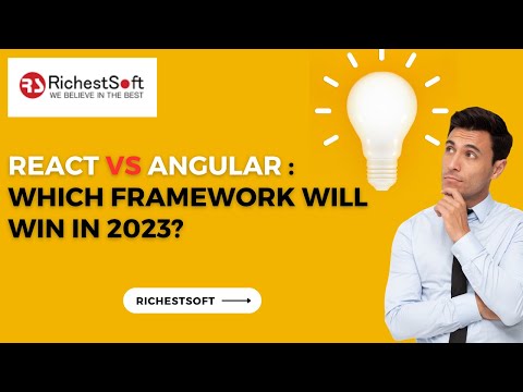 React vs Angular  -  Which is Best For You in 2023