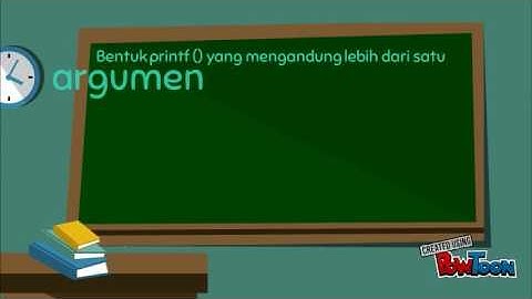 fungsi printf dan scanf