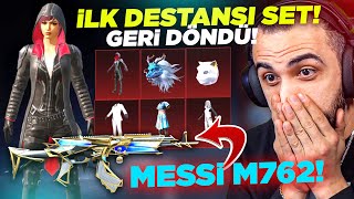 Oyunun İlk Destansi Setleri̇ Geldi̇ Messi̇ M762 Oha Hepsi̇ni̇ Aldik Pubg Mobile