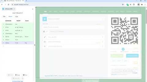 Automate QR Code browser extension with drag & drop