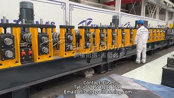 Z, OMEGA, C, U Sigma purlin roll forming machine | C Z profile roll forming line