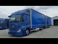 Mercedes Benz Actros 1830, zestaw przestrzenny, przyczepa przejazdowa jednoosiowa, 2 x 770m,