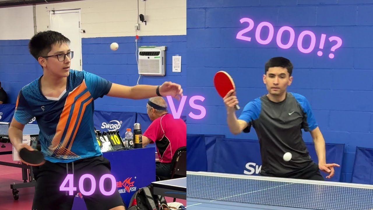 I PLAYED AN OPEN TABLE TENNIS TOURNAMENT