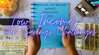 Savings Challenges for Small Budgets | Low Income | Giveaway | June 2022 Savings Challenges