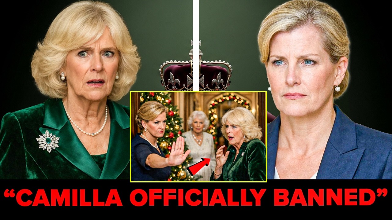 1 MIN AGO Sophie Wessex CONFIRMS Camilla Banned From All Royal Family