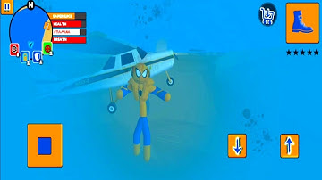 Amazing Spider Stickman Rope Hero Android Gameplay #3