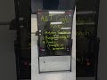 A&amp;T cafe menu board