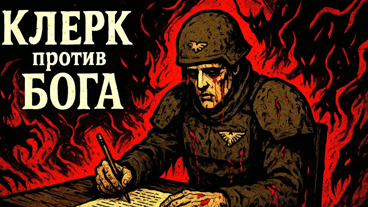 Как простой канцелярист заморил бога крови голодом | Байка из Warhammer 40k