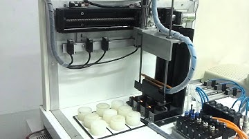 Automatic Can Palletizer Training Set Controlled by PLC