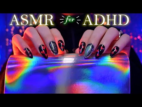 ASMR Brain Melting Triggers for Sleep  (No Talking) ASMR for ADHD/Short Attention Span💜