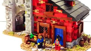 LEGO Castle - Guarded Inn by Pantelis Manthos ( LEGO Ideas Project )