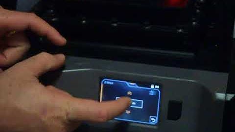 Hunter DLP 3D Printer Z-Height Calibration