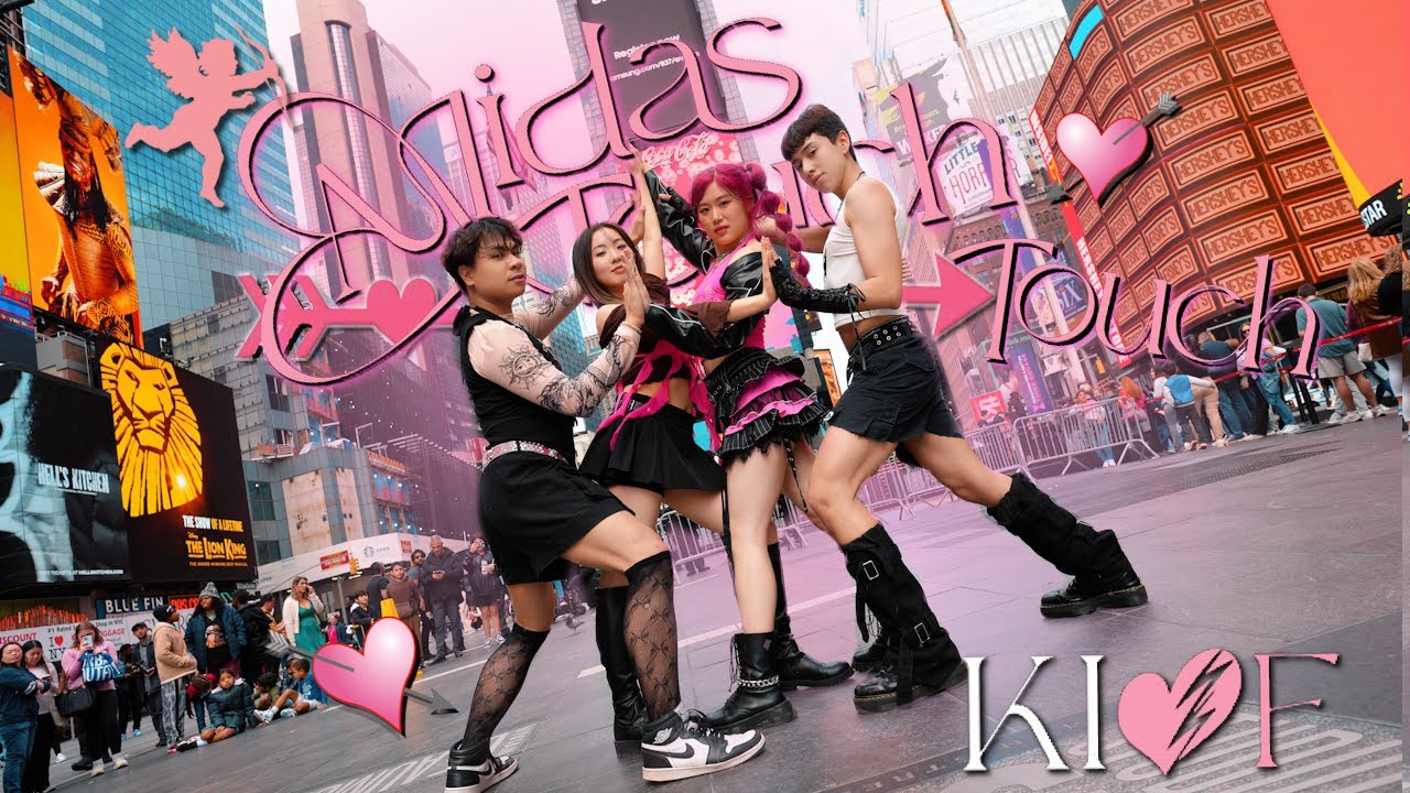 [KPOP IN PUBLIC | TIMESQUARE] KISS OF LIFE (키스오브라이프)- ‘MIDAS TOUCH’ DANCE COVER by F4MX