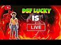 DSF LUCKY ⚡️ LIVE 1v1 CUSTOM 🔥 | Only OneTap 🤯| #shorts #freefirelive