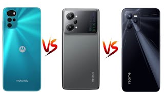 Moto G22 vs Oppo K10 Pro vs Realme c35|| Price || specification | full comparison|New upcoming phone