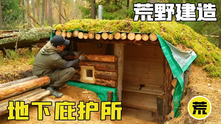 A man dug out a room and a living room underground