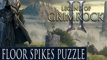 Legend Of Grimrock 2 - Floor With Spikes Puzzle (Laboratory)