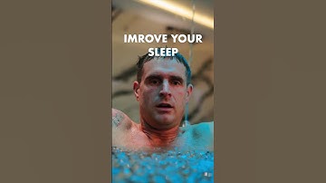 Elevate your sleep quality 📈🧊 #icebaths #coldwater #coldwatertherapy #coldwaterswimming