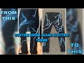 HOW TO PAINT DENIM JEANS LIGHTNING (and airbrush) || STEPHAN 300